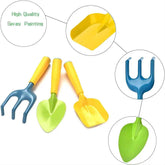 🌼 Dig, Plant & Play! Colourful Garden Tools Set for Little Green-Thumbs - ThiGui
